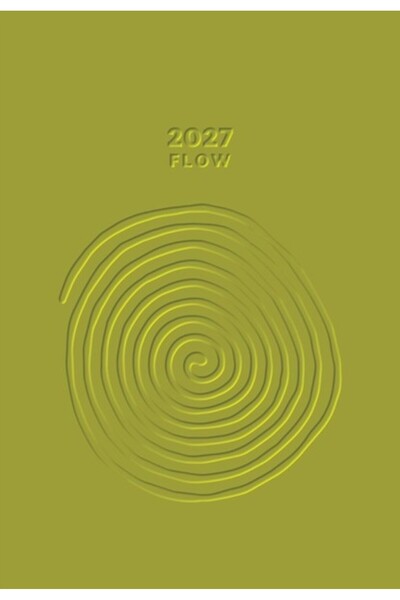 Holden Kitap Flow 2027 Haftalık Ajanda - Yeşil / Zeynep Hantik / / 8685254568333