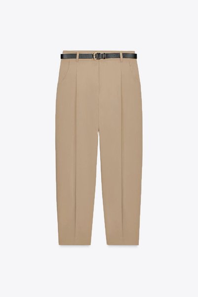 Açelya Okcu Premium VENTO Orta Bel Kısa Paça Lycra Pantolon