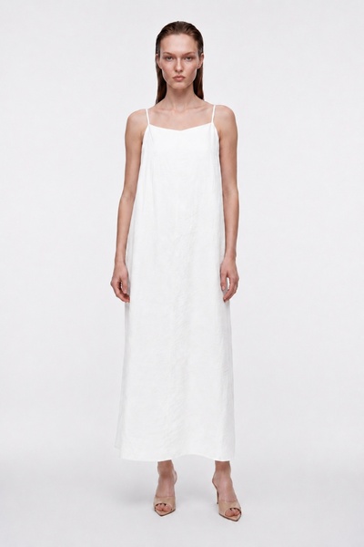 HAKKE Thin Straps Casual Maxi Dress