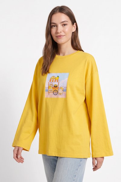 zenne Printed Tunic 13227 - Yellow