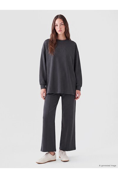 LC Waikiki Γυναικεία φούτερ παντελόνια Soft Touch από την Shining Store