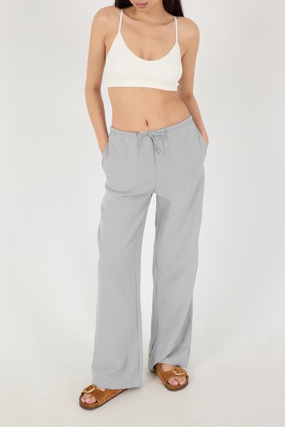 Addax Pantalone sa vezanim strukom PN16372-İ6