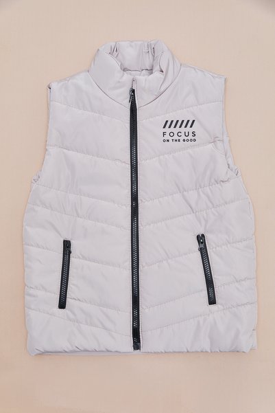 Fulla Moda Focus Baskılı Erkek Çocuk Şişme Yelek