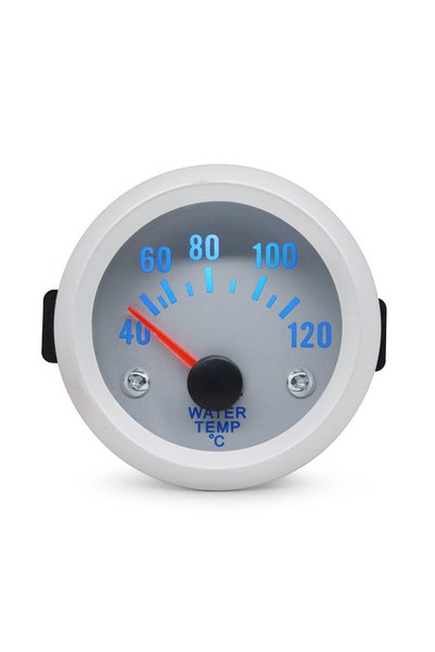 Choice مقياس درجة حرارة الماء DRAGON GAUGE 2 بوصة 52 ملم LED للسيارة لقياس ضغ...