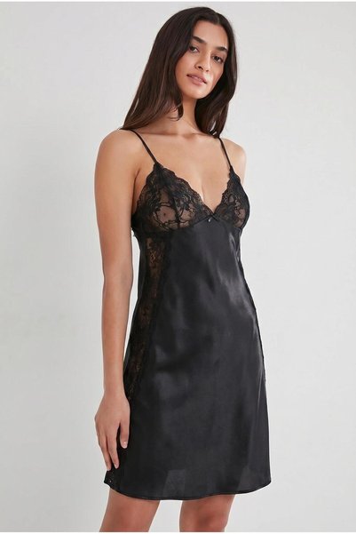 Pierre Cardin Cămașă de noapte din dantelă din satin - 624