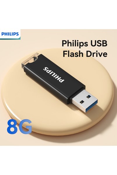 Philips 8 GB black USB2.0 Multi-Color USB Flash Drive High Speed Transmission...