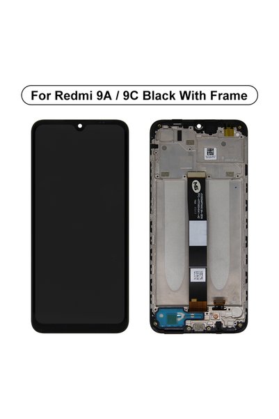 Choice Black With Frame 6.53'' For Xiaomi Redmi 9A Display LCD Touch Screen D...