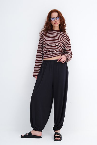 Addax Pantaloni Shalwar din modal PN18020