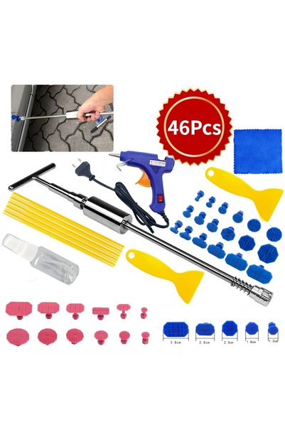 choice2 Set 2-46Pcs Auto Paintless Dent Repair Tools EU/US Glue Gun Car Dent ...