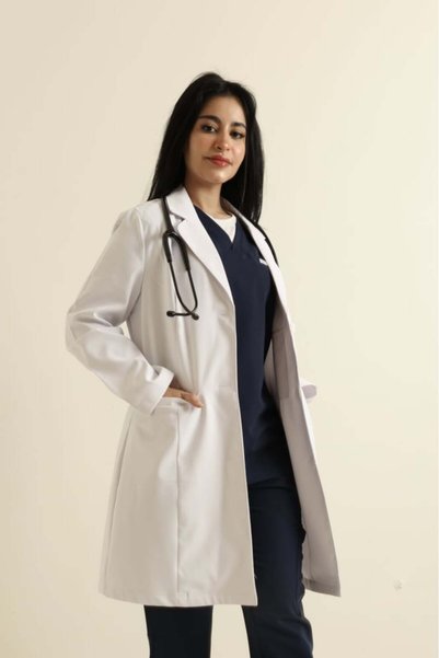 CURA Female lab coat - L