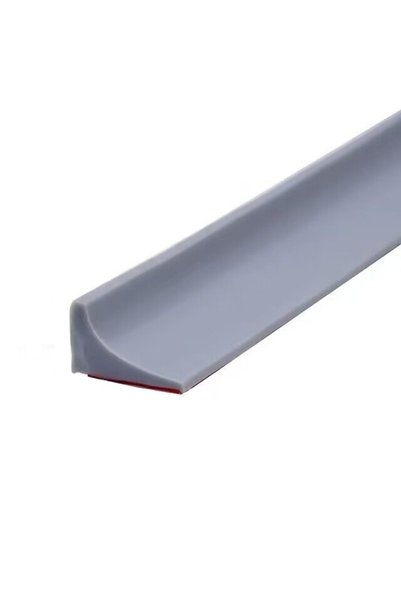 Choice3 1PC Gray 3M Kitchen Water Retaining Strip, Silicone Self-adhesive Doo...