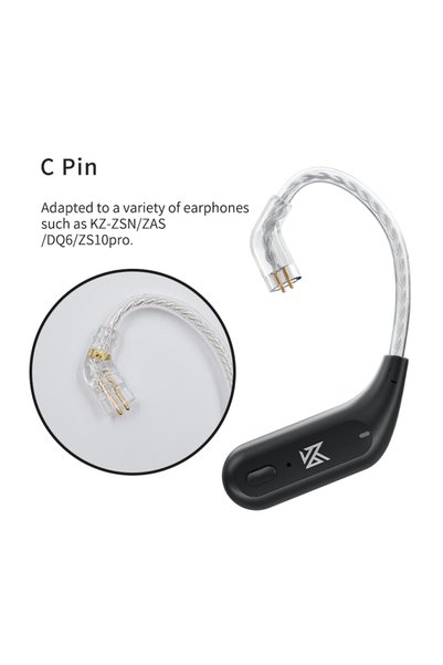 Choice كابل ترقية لاسلكي AZ09 C PIN KZ AZ09 بلوتوث 5.2 HIFI لاسلكي مع حقيبة ش...