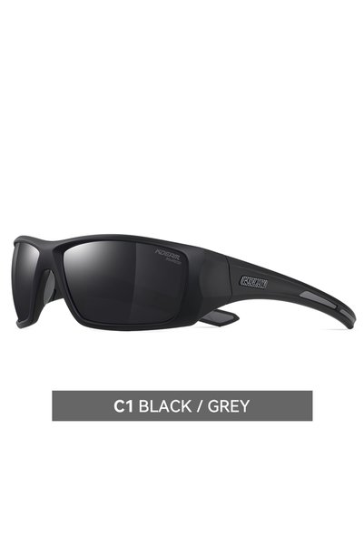 Choice C1 All Black KDEAM High Quality TR90 Material Riding Sunglasses Men's ...