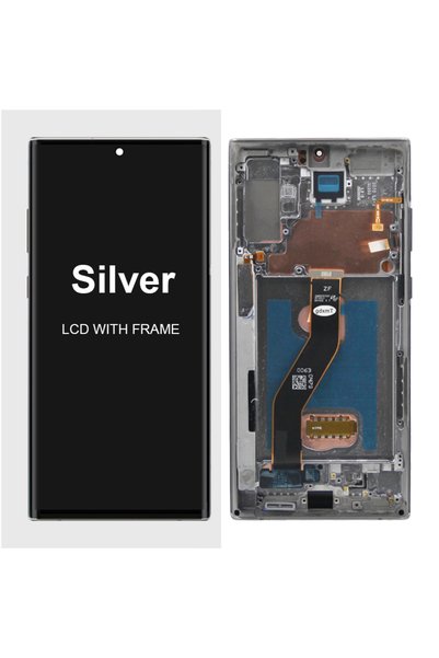 choice2 With Silver Frame AMOLED Note 10 Plus Screen for Samsung Galaxy Note1...