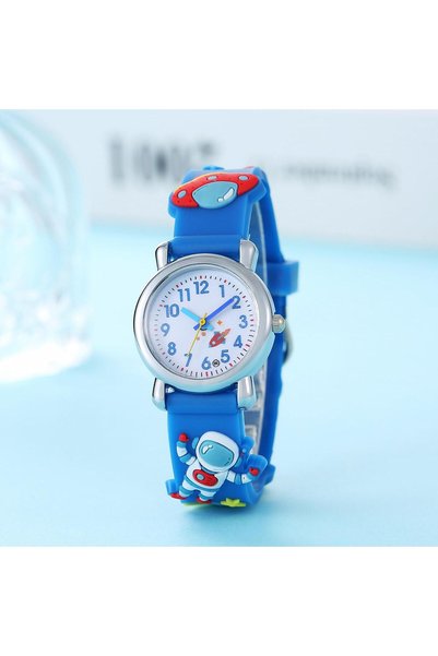 Choice Baolan New Student Children's Cartoon Astronaut UFO Astronaut Quartz W...