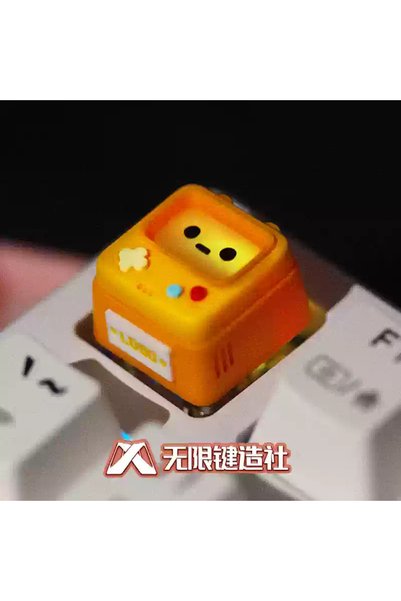Choice C Retro Game Theme Mechanical Keyboard Keycap Resin Esc Key Layered Dr...