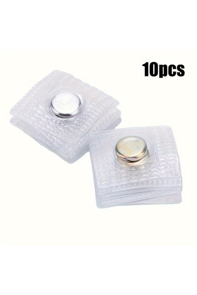 Choice 10pcs 10-Pack Invisible Magnetic Snap Fasteners, 0.99cm Metal Sewing B...