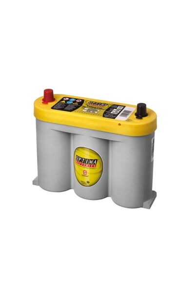 Optima Baterie Pornire 6v 55ah/765a Agm Orbital Yellow 254x90x203 B01 - Flans...
