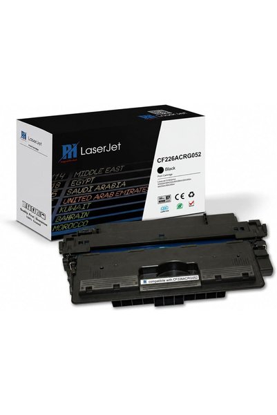 GENERAL PH 26A Compatible Black Toner Cartridge Replacement for CF226A CRG052...