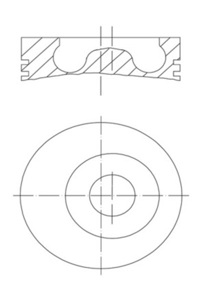MAHLE Carcasă motor Piston Ih 11 80 C 428 C 428 D 428 D Nf M300C Claas 925 Pl...