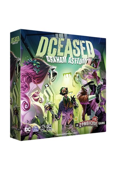 CMON DCeased: Arkham Asylum – Expansiunea A, un joc Zombicide EN