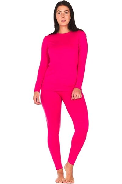 Thermajane طقم طبقة أساسية للنساء J-t-w-1836