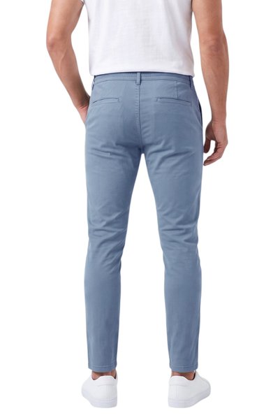 DeepSEA Erkek Slim Fit Likralı Mavi Jogger Pantolon – Beli Lastikli İpli Esnek Spor Pantolon 2700523