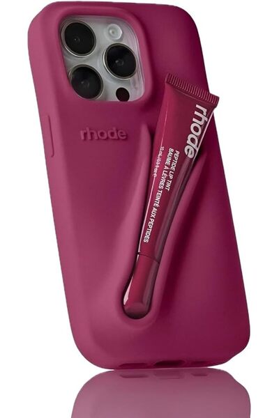 NexThree Next Store Compatible with Iphone 13 Phone Case with Lip Balm Holder...