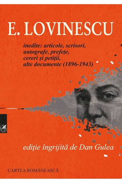 Cartea Romaneasca Educational E. Lovinescu - Dan Gulea