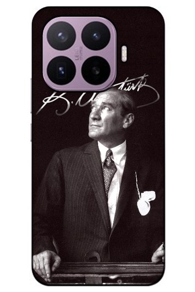 Zebana Mi 17t Compatible Case Mustafa Kemal Atatürk Silicone Case (Printed)