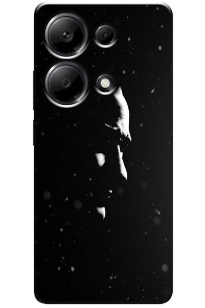 Zebana Redmi Note 13 5g Compatible Case Ataturk Silhouette Silicone Case (Pri...