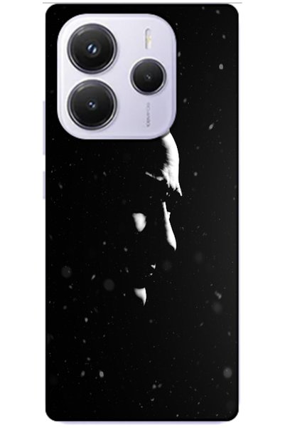 Zebana Redmi Note 14 4g Compatible Case Ataturk Silhouette Silicone Case (Pri...