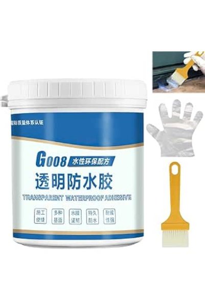 KASTWAVE Invisible Waterproof Agent, Goo8 Transparent Waterproof Adhesive, Tr...