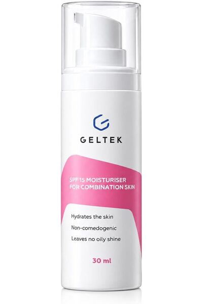 Geltek SPF 15 Moisturiser for Combination Skin, 30ml