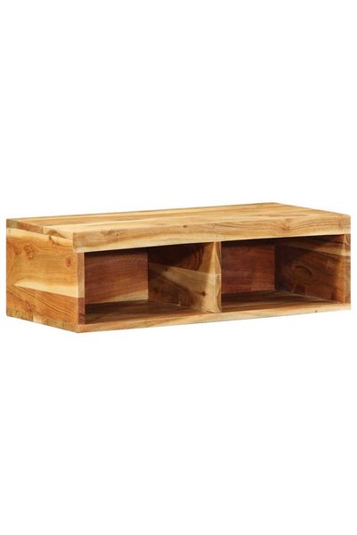 vidaxl Dulap TV montat pe perete 60x30x19 cm, lemn masiv de acacia