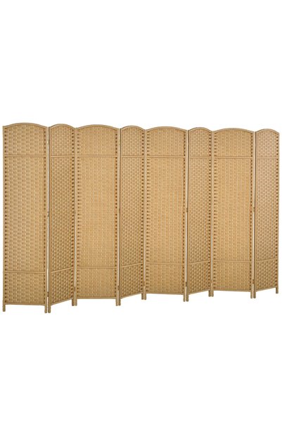 Generic Brand Paravan pliabil cu 8 panouri, ecran de intimitate pentru living...