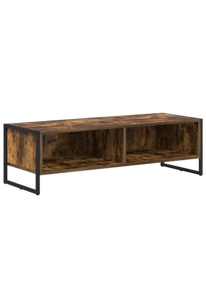 Generic Brand vidaXL Cabinet TV 100 x 36.5 x 30.5 cm Stejar fumuriu Lemn prel...