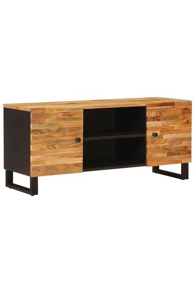 vidaxl Cabinet TV Maro 105 x 33 x 46 cm Lemn de mango solid