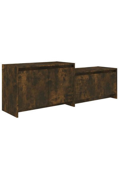 Generic Brand vidaXL Comodă TV, stejar afumat, 146,5x35x50 cm, PAL