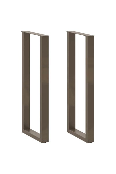 vidaxl Picioare de masă de bar în formă de U, 2 buc., oțel , 50x(110-111) cm