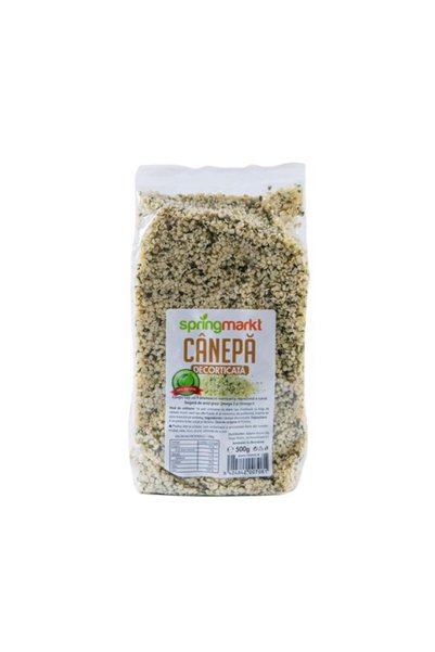 Springmarkt Seminte de Canepa Decorticate Springmarkt, 500g