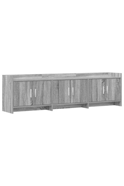 Generic Brand vidaXL Cabinet TV 168 x 33 x 47 cm Sonoma gri Lemn prelucrat