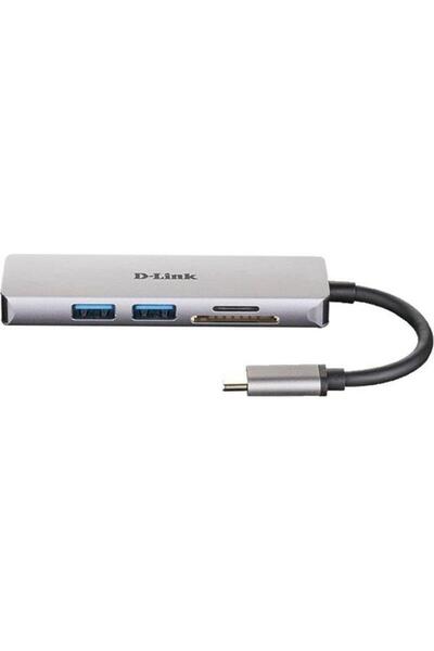 D-Link Dlink 5 In 1 USB Type C HUB DUBM530