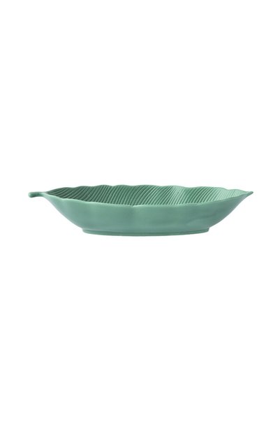 EasyLife Porcelain bowl, 26 × 11.5 cm, "Leaves Light Green" - Easy Life