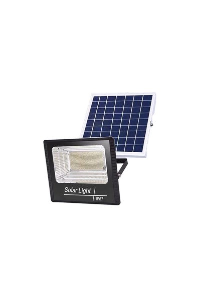 OEM Proiector Solar LED, Exterior, Senzor de Lumină, 150W, 248 LED, IP67, Lum...