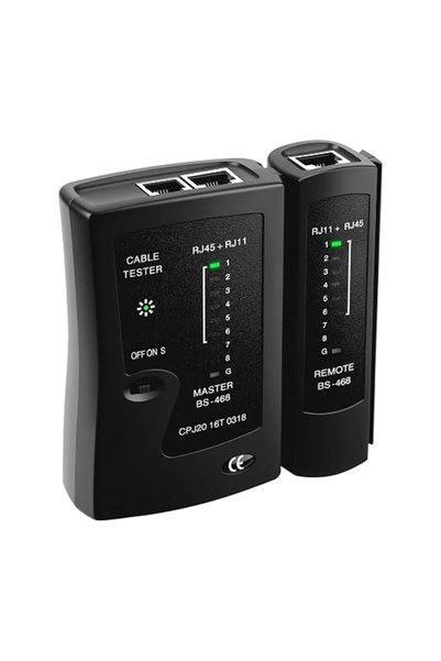 Mcbazel جهاز اختبار كابلات الشبكة لـ Ethernet RJ45 RJ11 RJ12 LAN، جهاز اختبار...