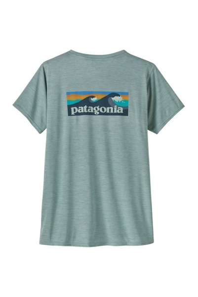 Patagonia tricou - W Capilene Cool Daily Graphic Waters - Albastru