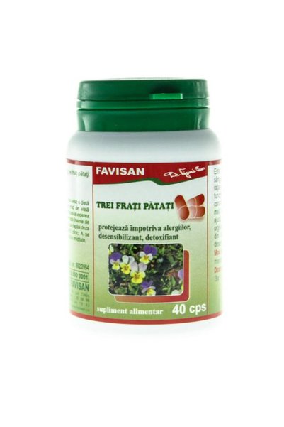 Favisan Trei Frati Patati Favisan, 40 capsule