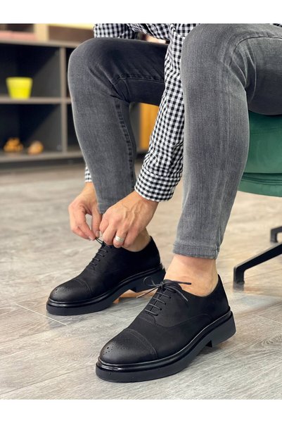 MOR KUNDURA Genuine Nubuck Leather Daily Use Men's Shoes Mrg246