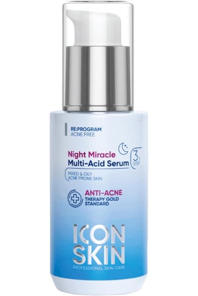 Icon Skin Night Miracle Multi-Acid Serum 30 ml